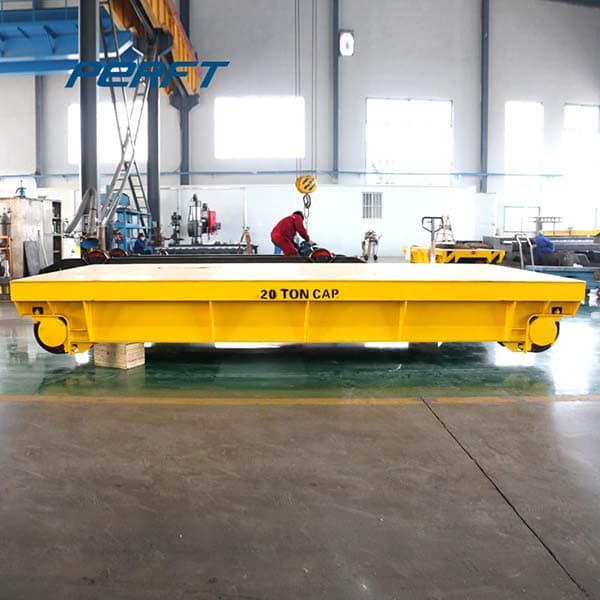 industrial motorized carts for smelting plant 90 ton